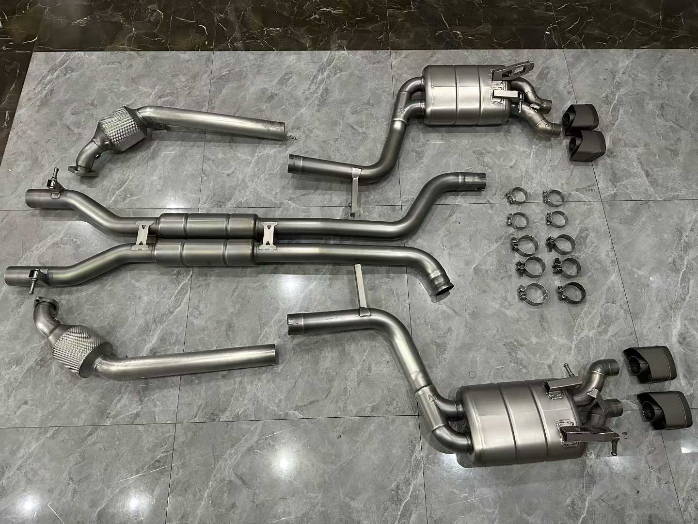 Mercedes-AMG C63 (W204) Akrapovič Titanium Evolution Line Exhaust System - Pre-owned