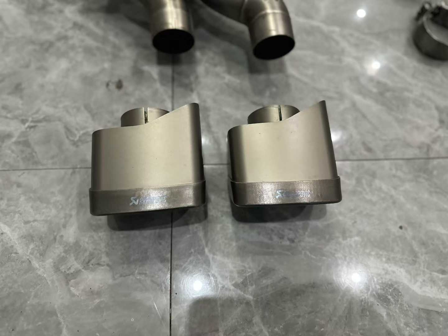 Mercedes-AMG C63 (W204) Akrapovič Titanium Evolution Line Exhaust System - Pre-owned