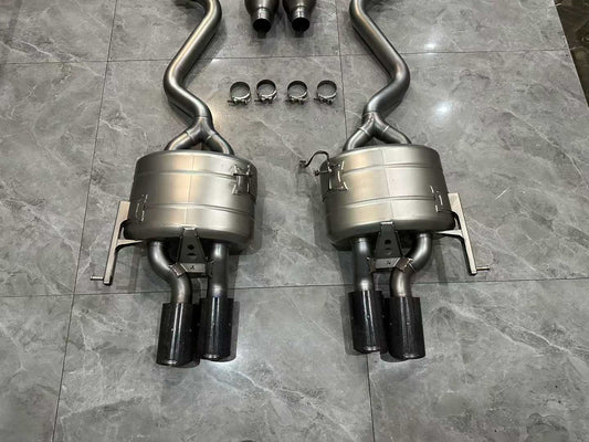 BMW M3 (E92) Akrapovič Titanium Evolution Line Exhaust w/ Carbon Fiber Tips - Pre-owned