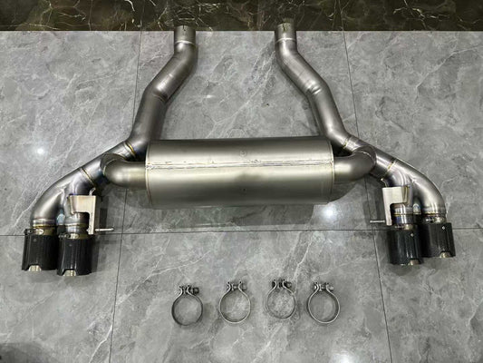 BMW M5 (F90) M Performance Titanium Exhaust System w/ Carbon Fiber Tips - Pre-owned