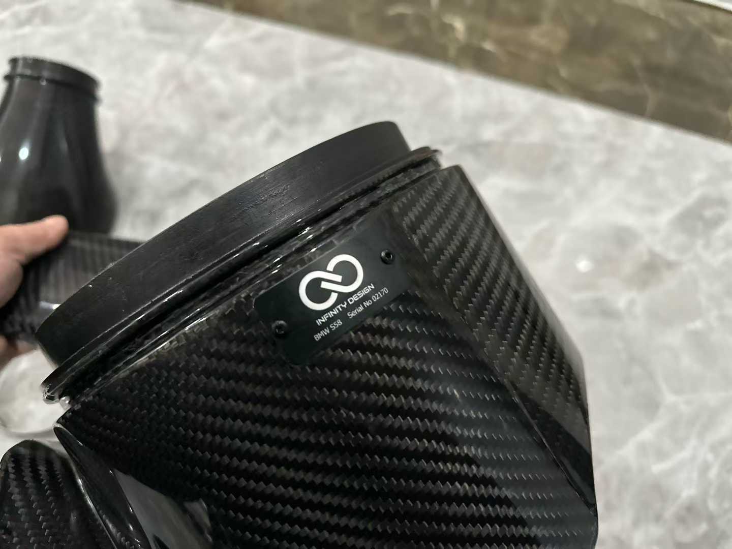 🇬🇧 BMW M3 (G80) / M4 (G82) Infinity Design Carbon Fiber Intake System - Pre-owned