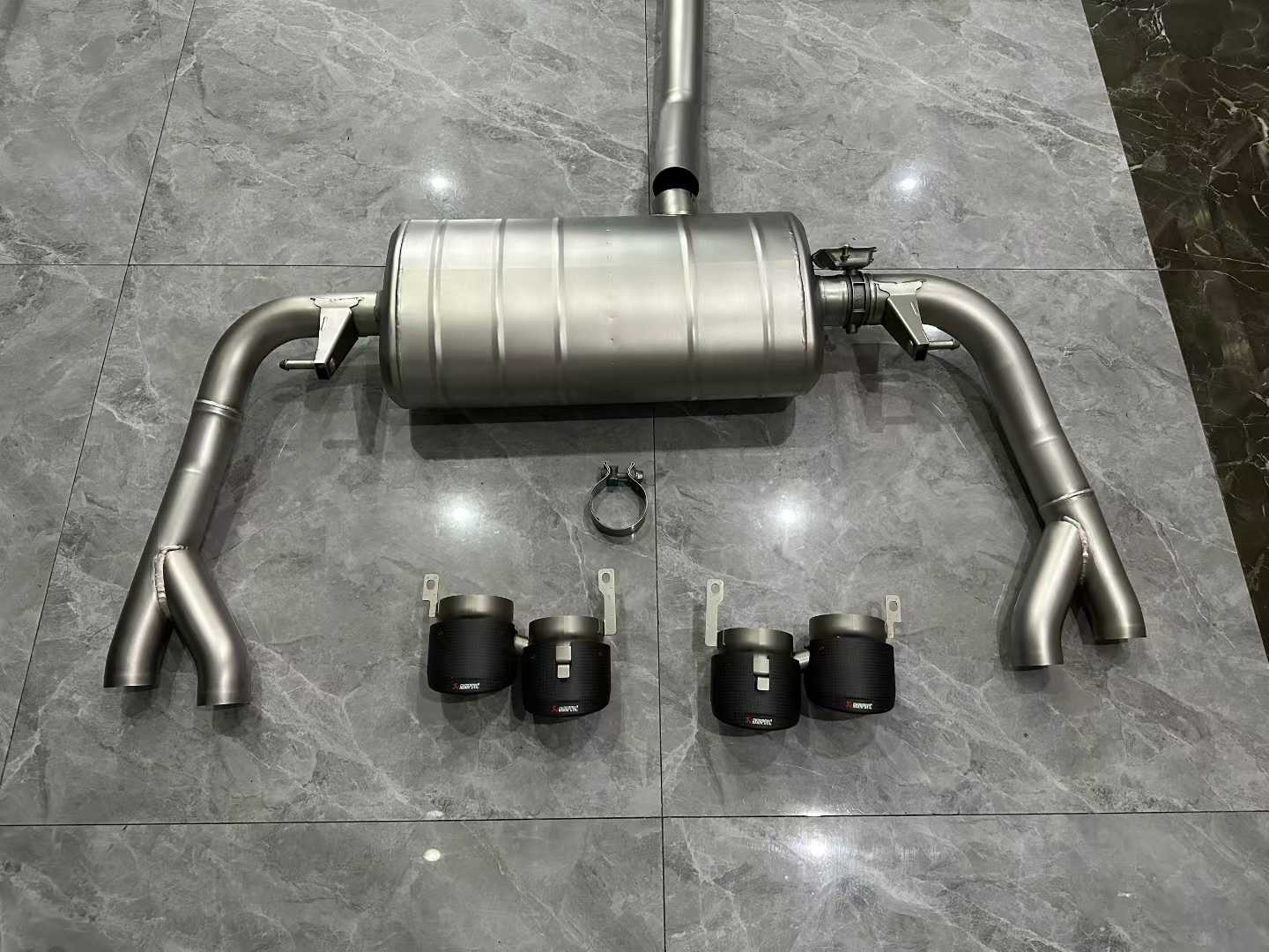 Mercedes-AMG CLA 35 (C118) Akrapovič Titanium Evolution Line Exhaust - Pre-owned