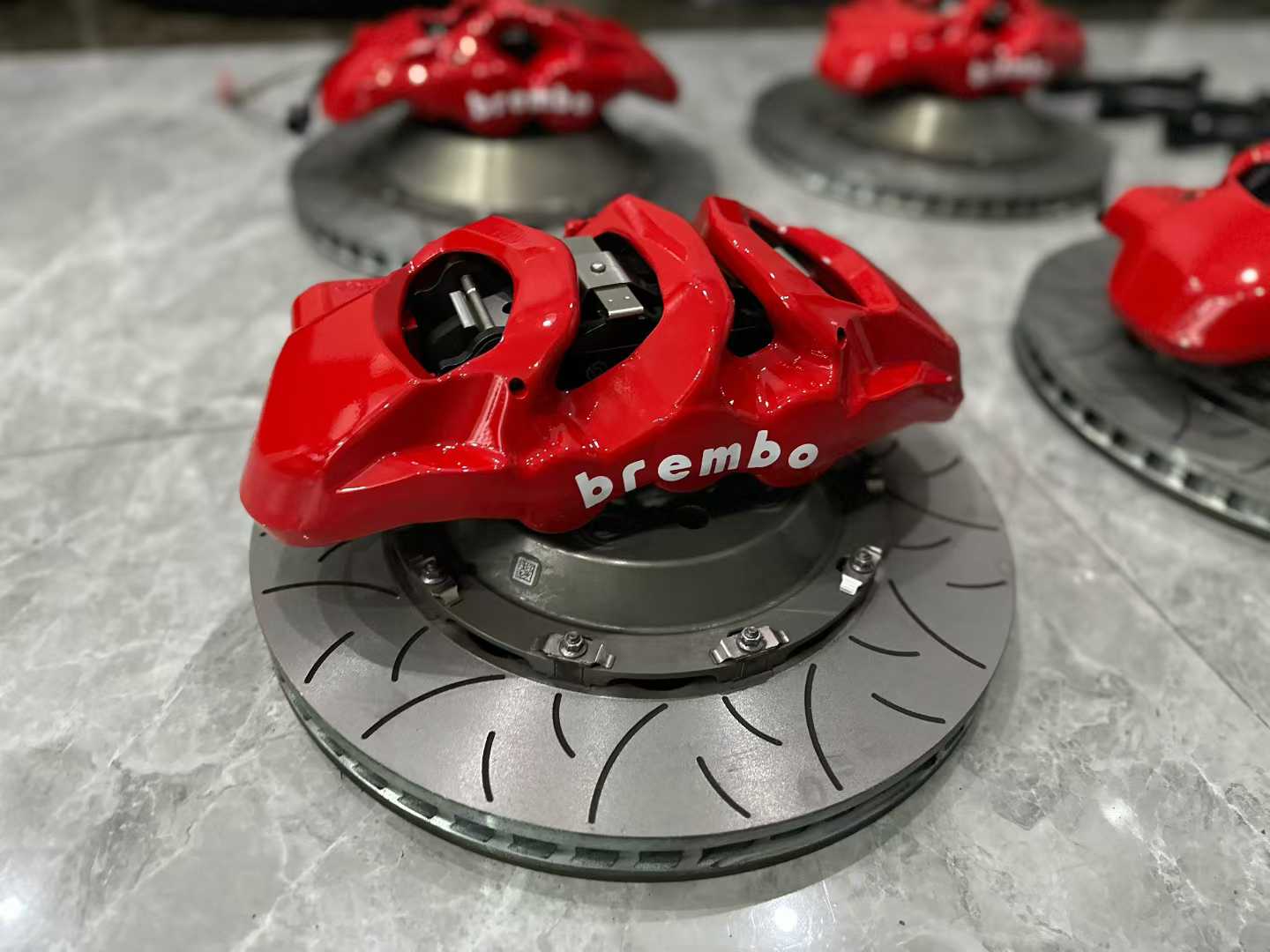 🇮🇹 Porsche 911 (992) Brembo BM6 & BM4 Performance Brake System - Pre-owned