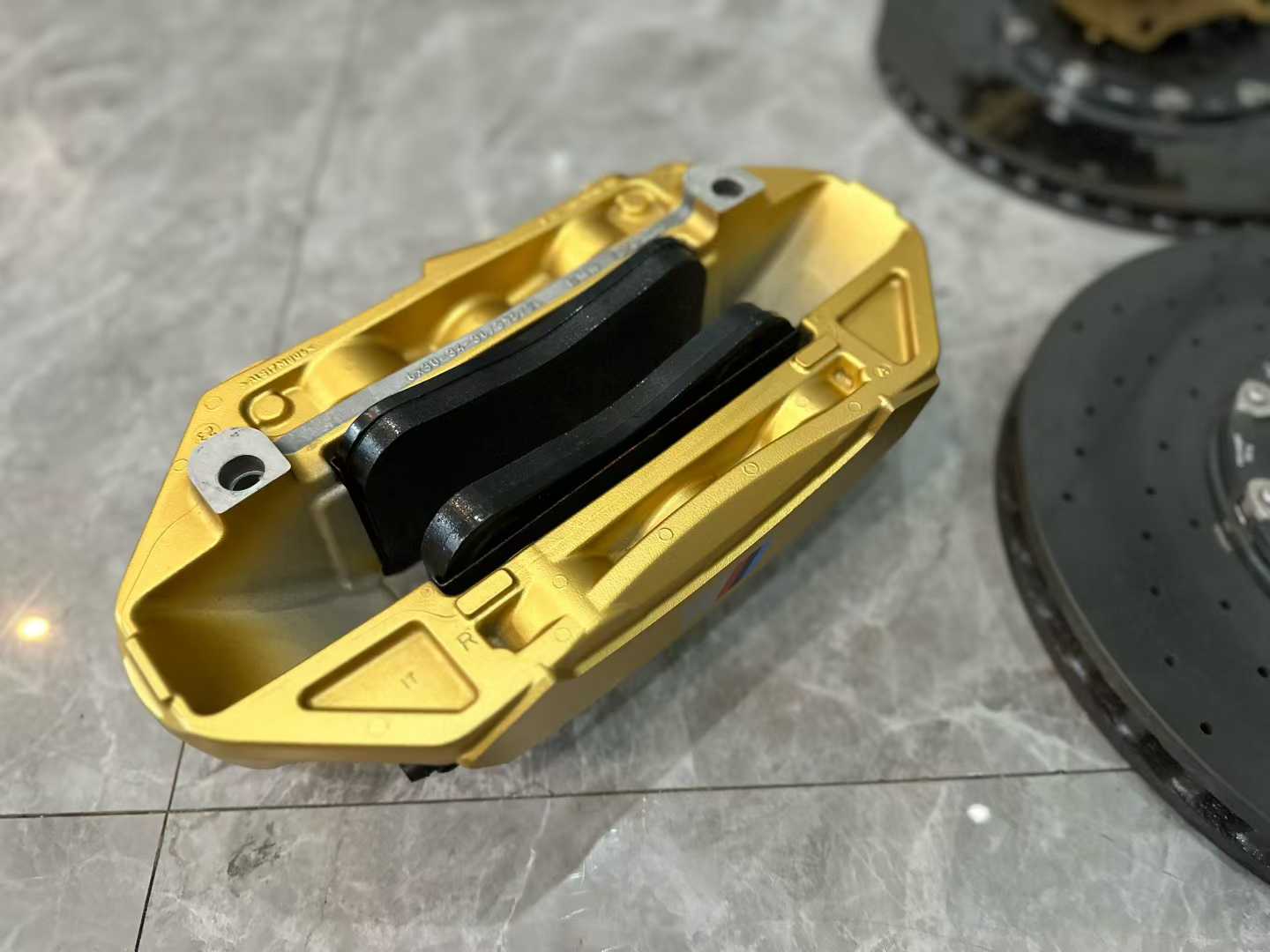 BMW M4 (G82) Genuine Carbon Ceramic Brake (CCB) Kit - Gold Finish - Pre-owned