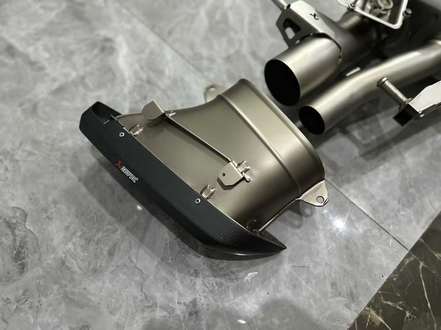 Mercedes-AMG C63 (W205) Akrapovič Titanium Evolution Line Exhaust System - Pre-owned