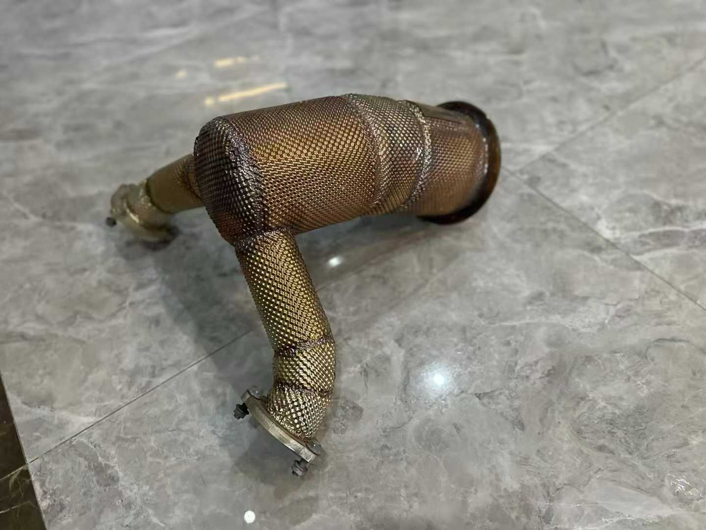 Porsche Cayenne (9Y0) HJS 200-Cell High-Flow Downpipes - Pre-owned