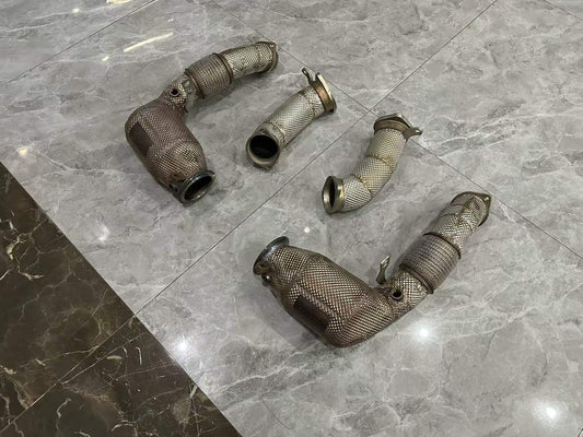 BMW X5M (F95) LCI JBOM Super 100-Cell High-Flow Downpipes - Pre-owned