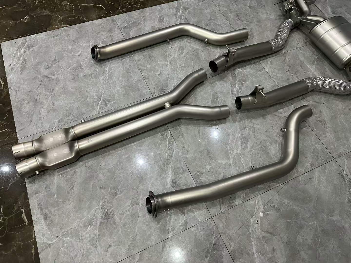 BMW X5M Akrapovič Titanium Evolution Line Exhaust System - Pre-owned