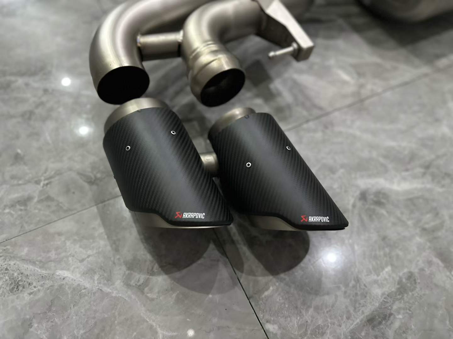 BMW X5M Akrapovič Titanium Evolution Line Exhaust System - Pre-owned