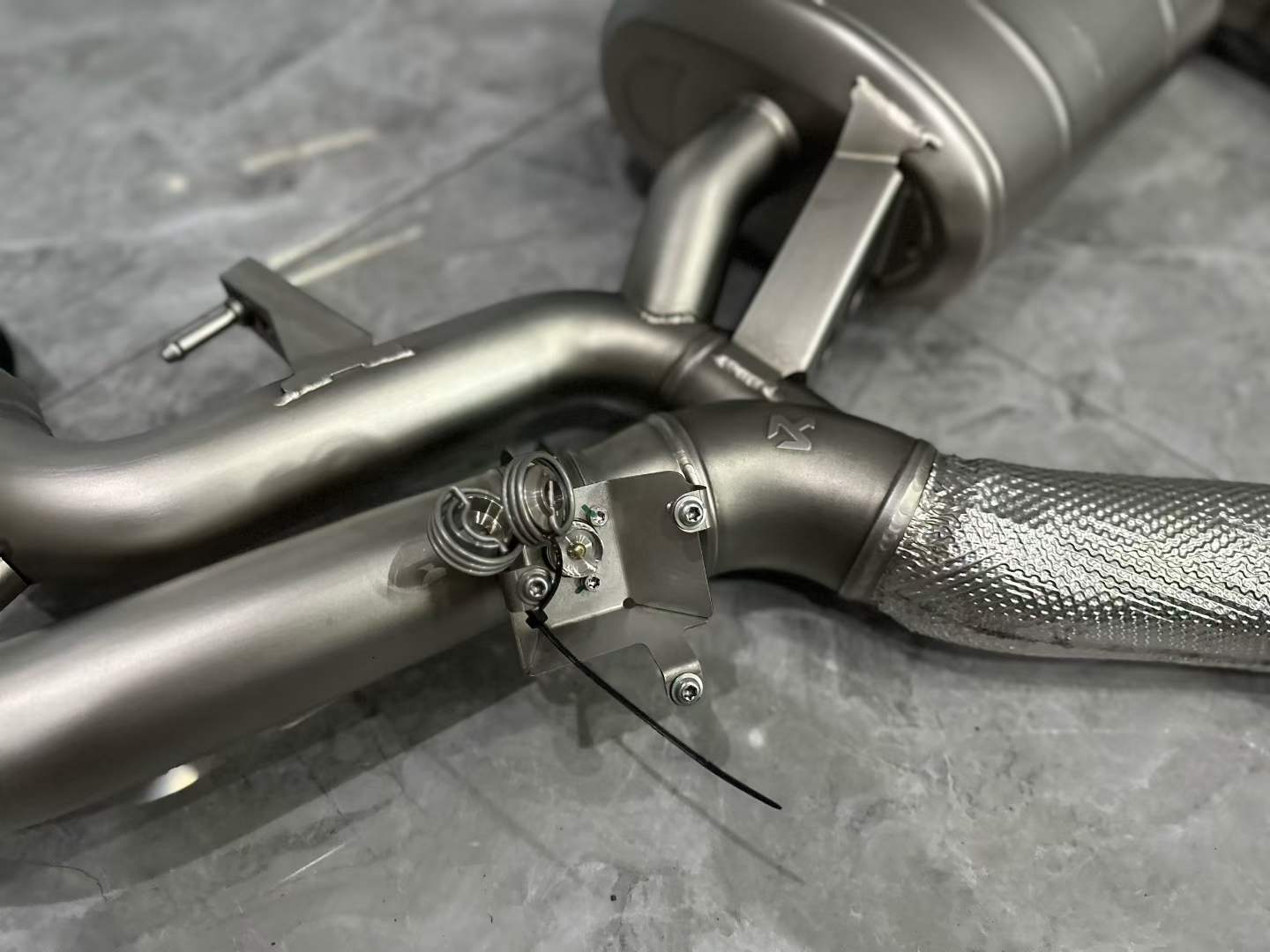 BMW X5M Akrapovič Titanium Evolution Line Exhaust System - Pre-owned