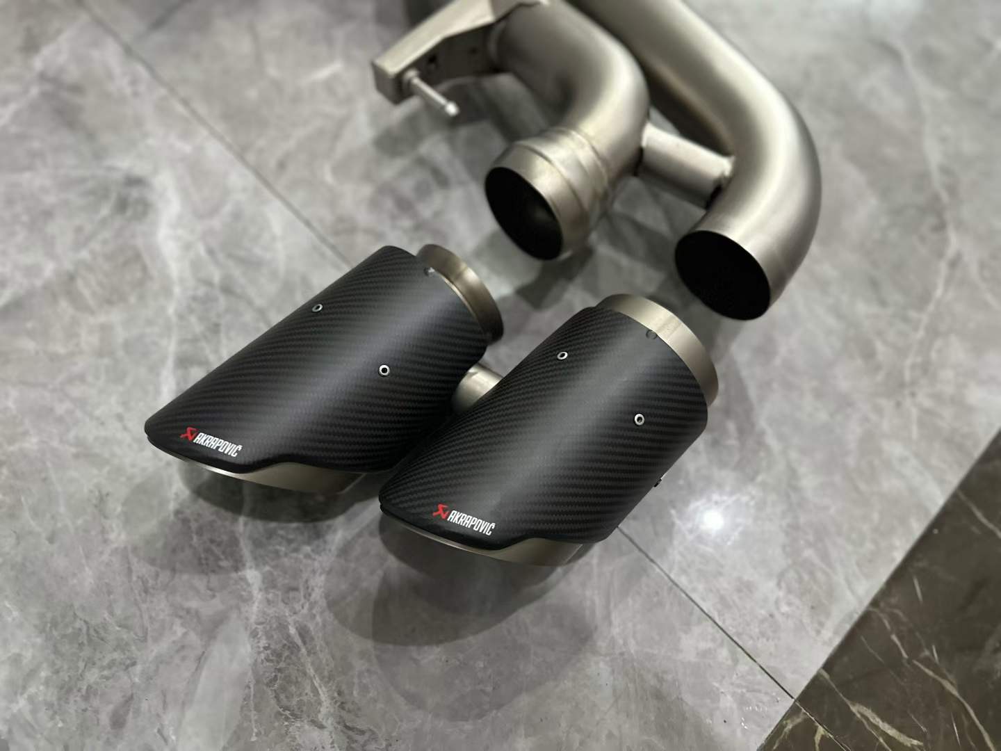 BMW X5M Akrapovič Titanium Evolution Line Exhaust System - Pre-owned