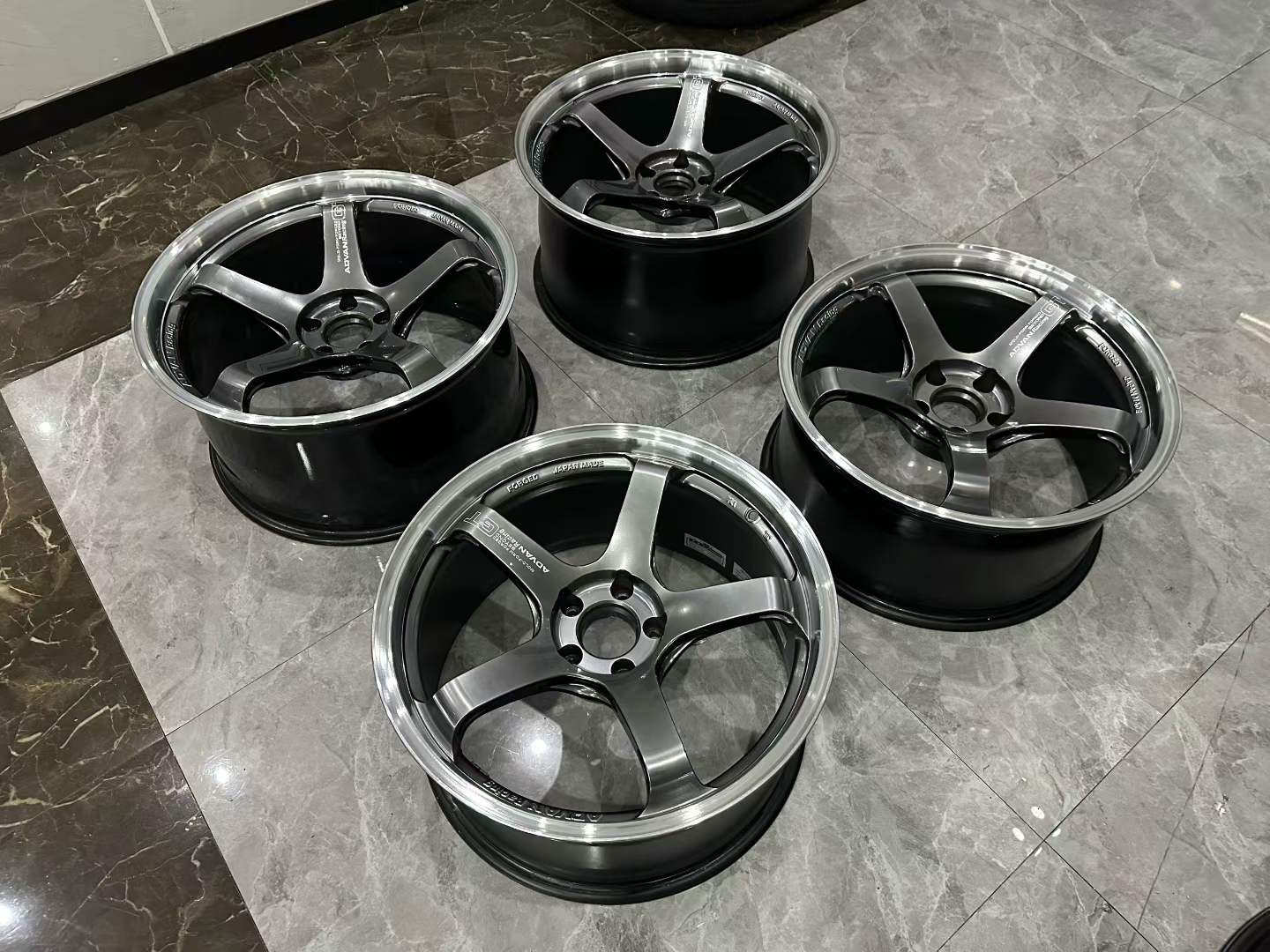 🇯🇵 Advan Racing GT Beyond Monoblock Forged Wheels - MHB - Pre-owned