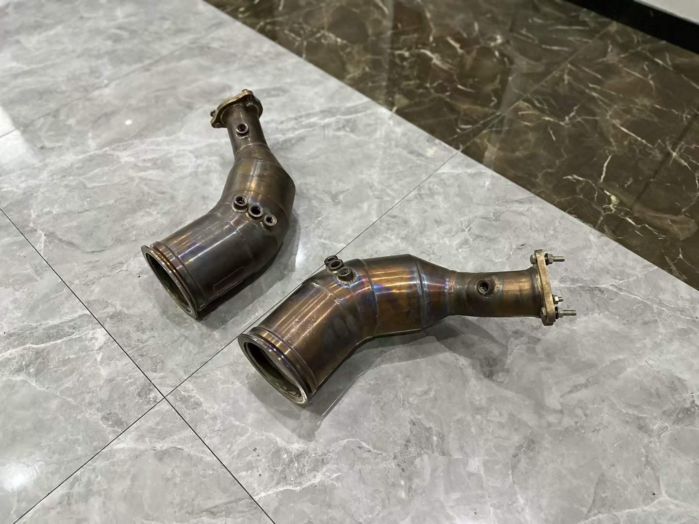 Audi RS5 (B9.5) JBOM Super 100-Cell High-Flow Downpipes - Pre-owned