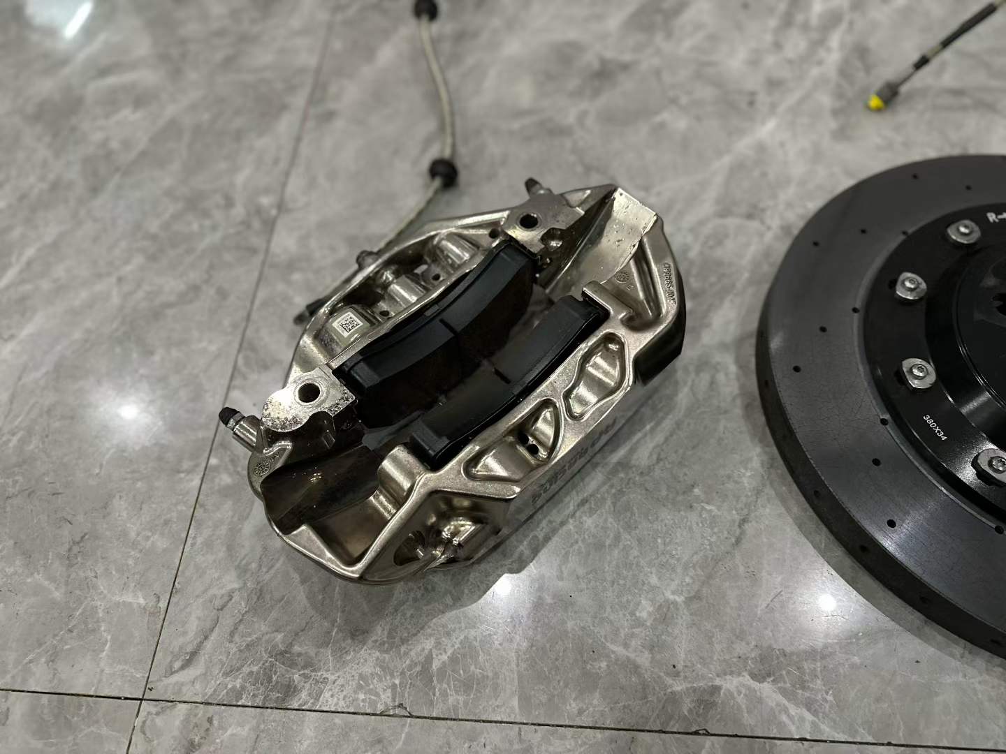 BMW M4 (G82) / M3 (G80) AP Racing Pro 5000 R (CP9665) Carbon Ceramic Brake Kit - Pre-owned