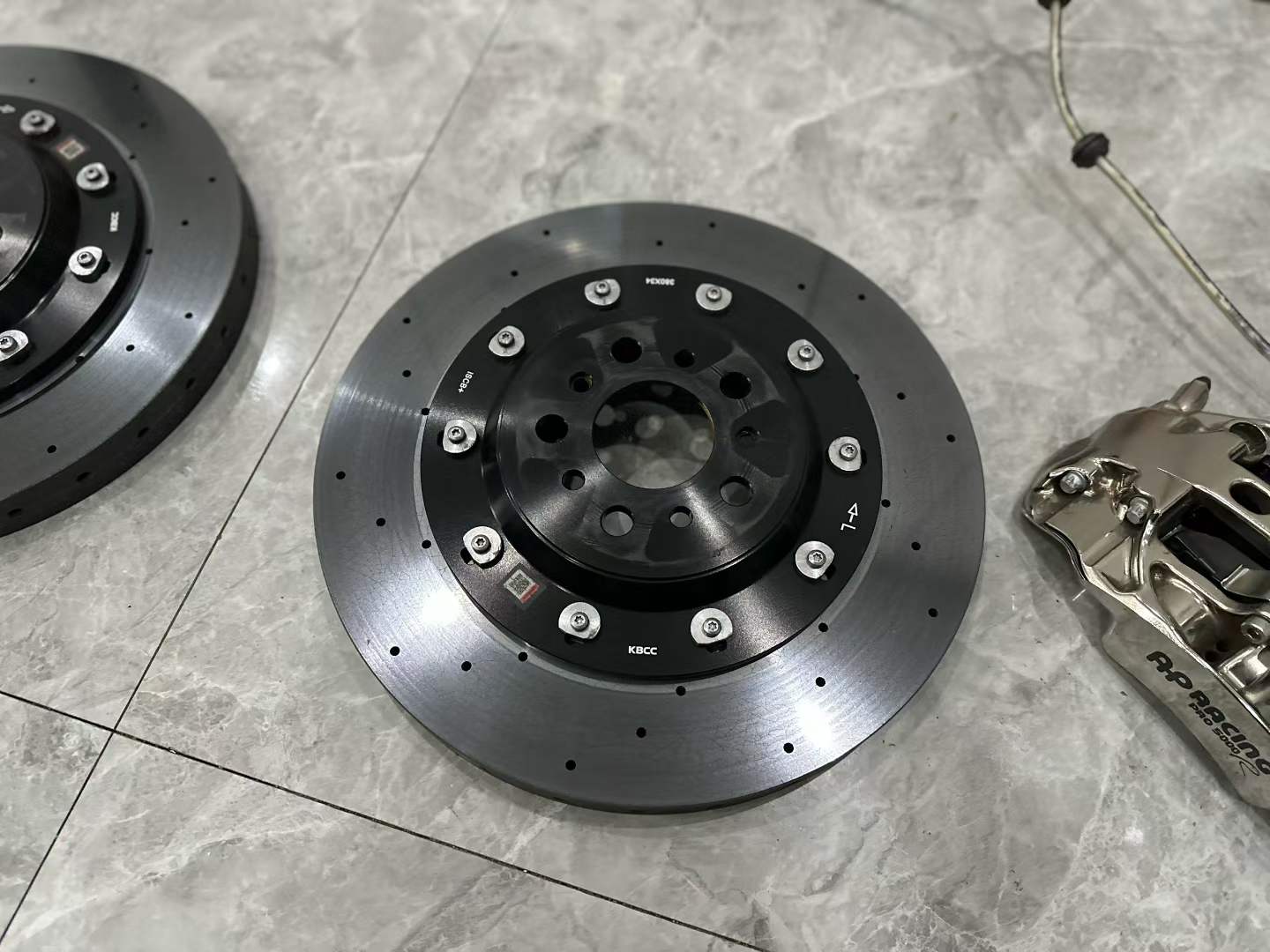 BMW M4 (G82) / M3 (G80) AP Racing Pro 5000 R (CP9665) Carbon Ceramic Brake Kit - Pre-owned