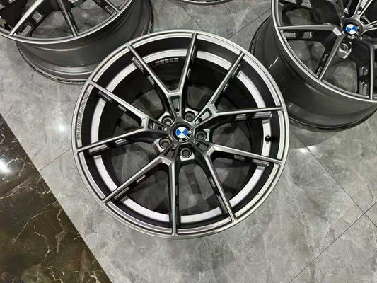 BMW M5 (F90) / M8 (F9x) Genuine 863M Ferric Grey Forged 20" Wheels - Pre-owned