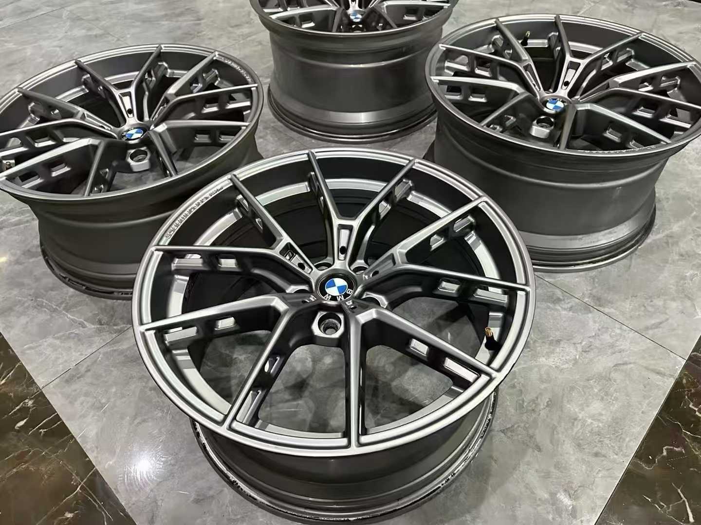 BMW M5 (F90) / M8 (F9x) Genuine 863M Ferric Grey Forged 20" Wheels - Pre-owned