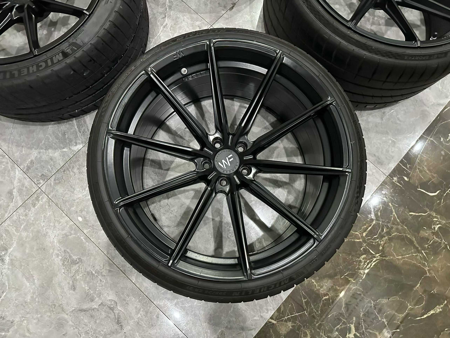 BMW M3 (G80) / M4 (G82) WheelForce WF CF3 Satin Black 20"/21" Forged Wheels - Pre-owned