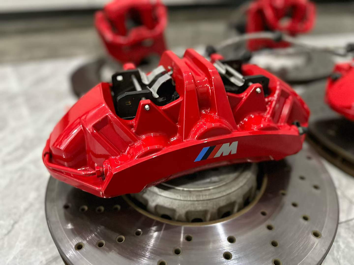 BMW M4 (G82) / M3 (G80) Genuine M Performance Brake Kit - 6-Pot Front / 1-Pot Rear - Pre-owned