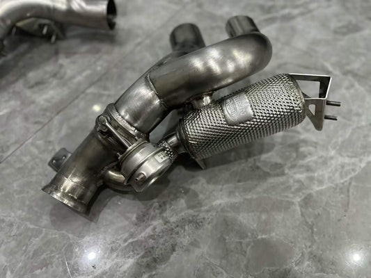 🇮🇹 Ferrari 812 Superfast Tubi Style Rear Exhaust System - Pre-owned