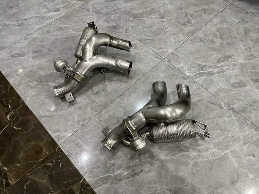 🇮🇹 Ferrari 812 Superfast Tubi Style Rear Exhaust System - Pre-owned