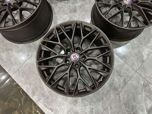 🇺🇸 HRE P200 Monoblok Satin Bronze 20"/21" Forged Wheels - Pre-owned