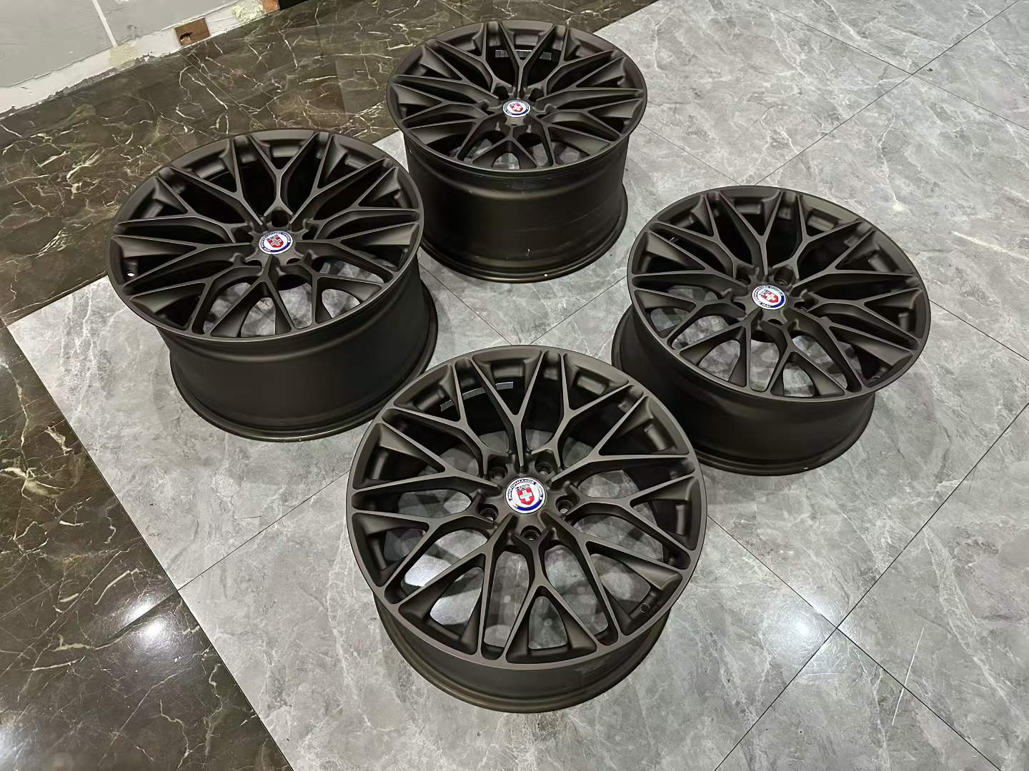 🇺🇸 HRE P200 Monoblok Satin Bronze 20"/21" Forged Wheels - Pre-owned