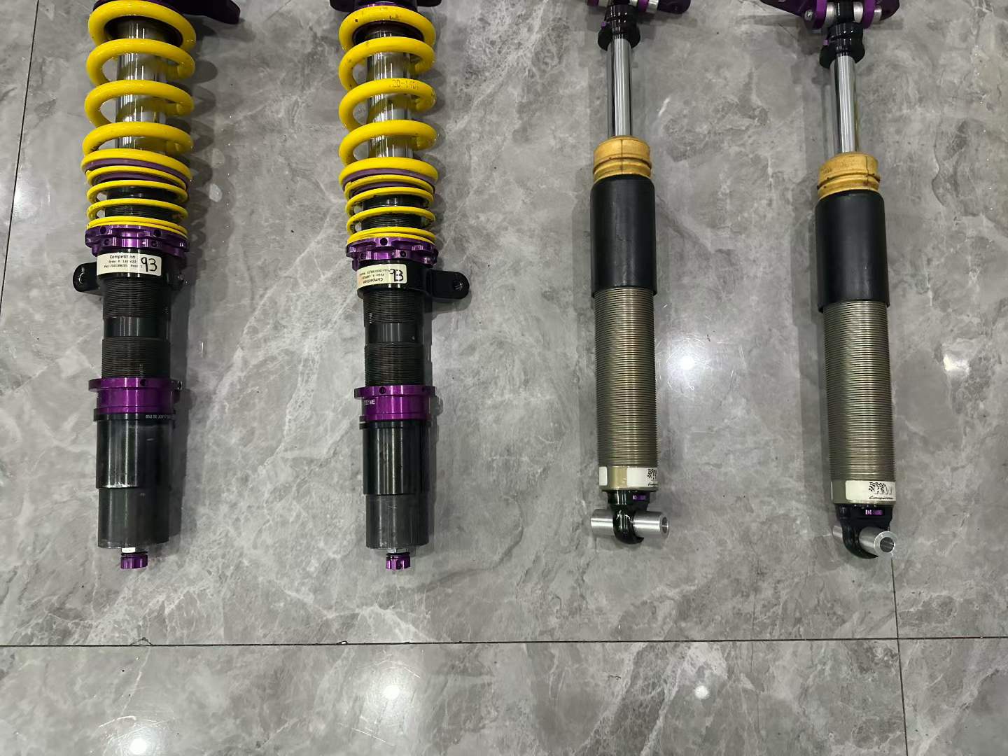 Toyota GR Supra (A90) KW Competition V3 Racing 2-Way Coilover Suspension - Pre-owned