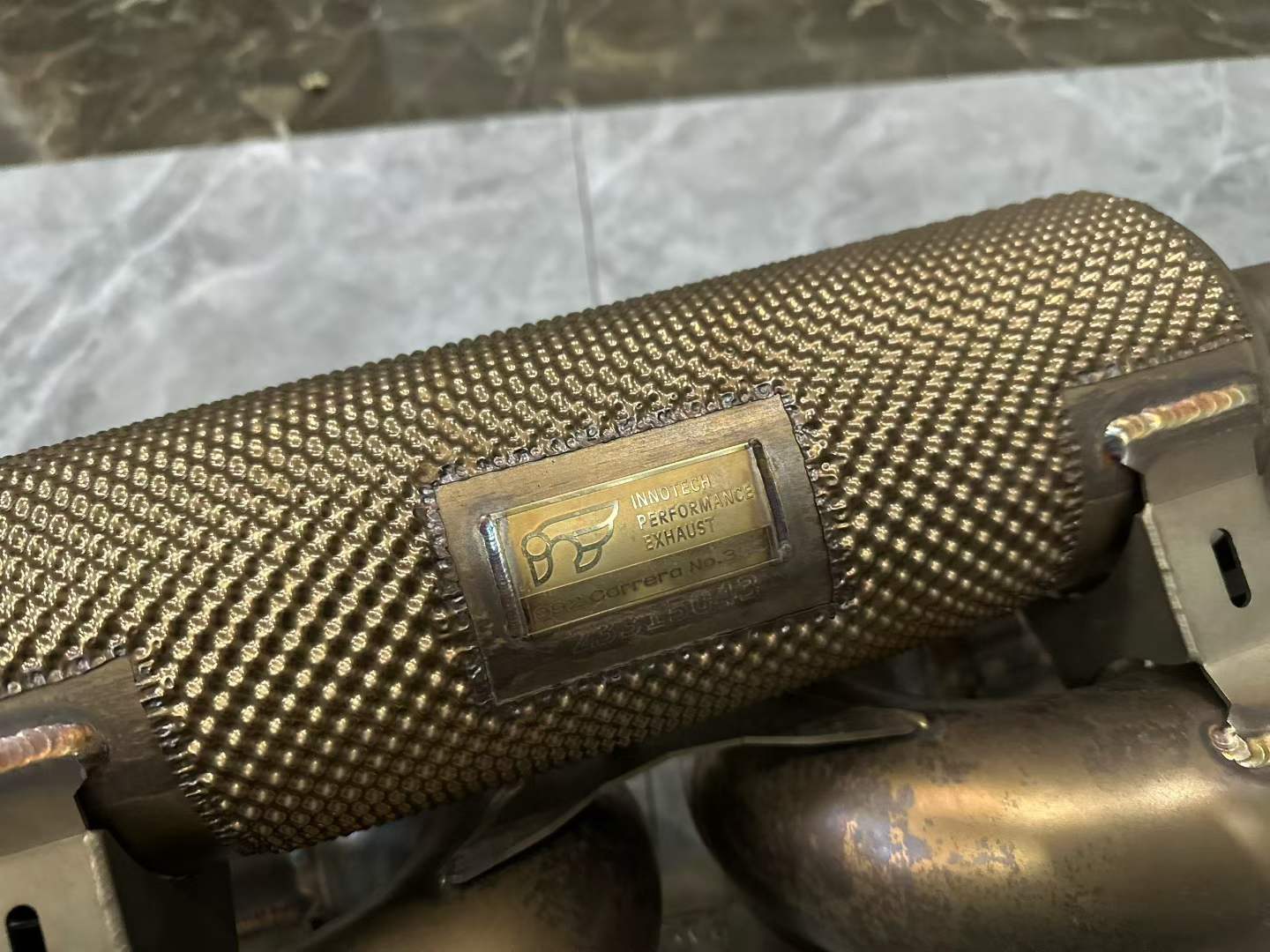Porsche 911 (992) iPE Valvetronic Slip-On Exhaust System - Pre-owned