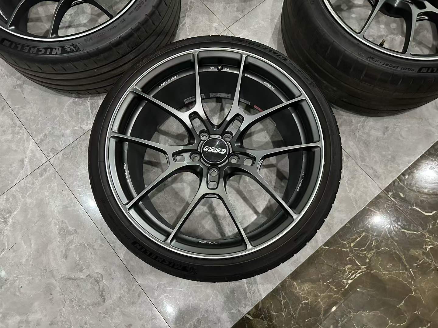 🇯🇵 RAYS Volk Racing G025 MK (Matte Gunblack) 20" Monoblock Forged Wheels - Pre-owned