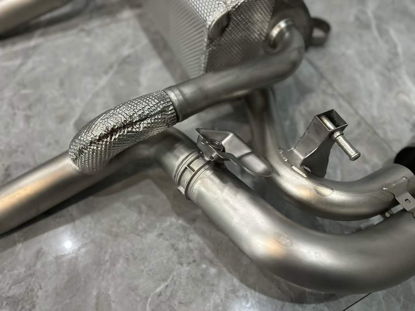 Mercedes-AMG GT (C190) Akrapovič Evolution Line Titanium Exhaust System - Pre-owned
