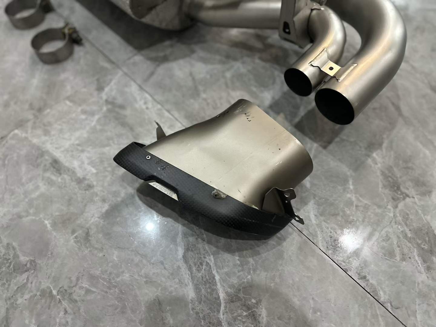 Mercedes-AMG GT (C190) Akrapovič Evolution Line Titanium Exhaust System - Pre-owned