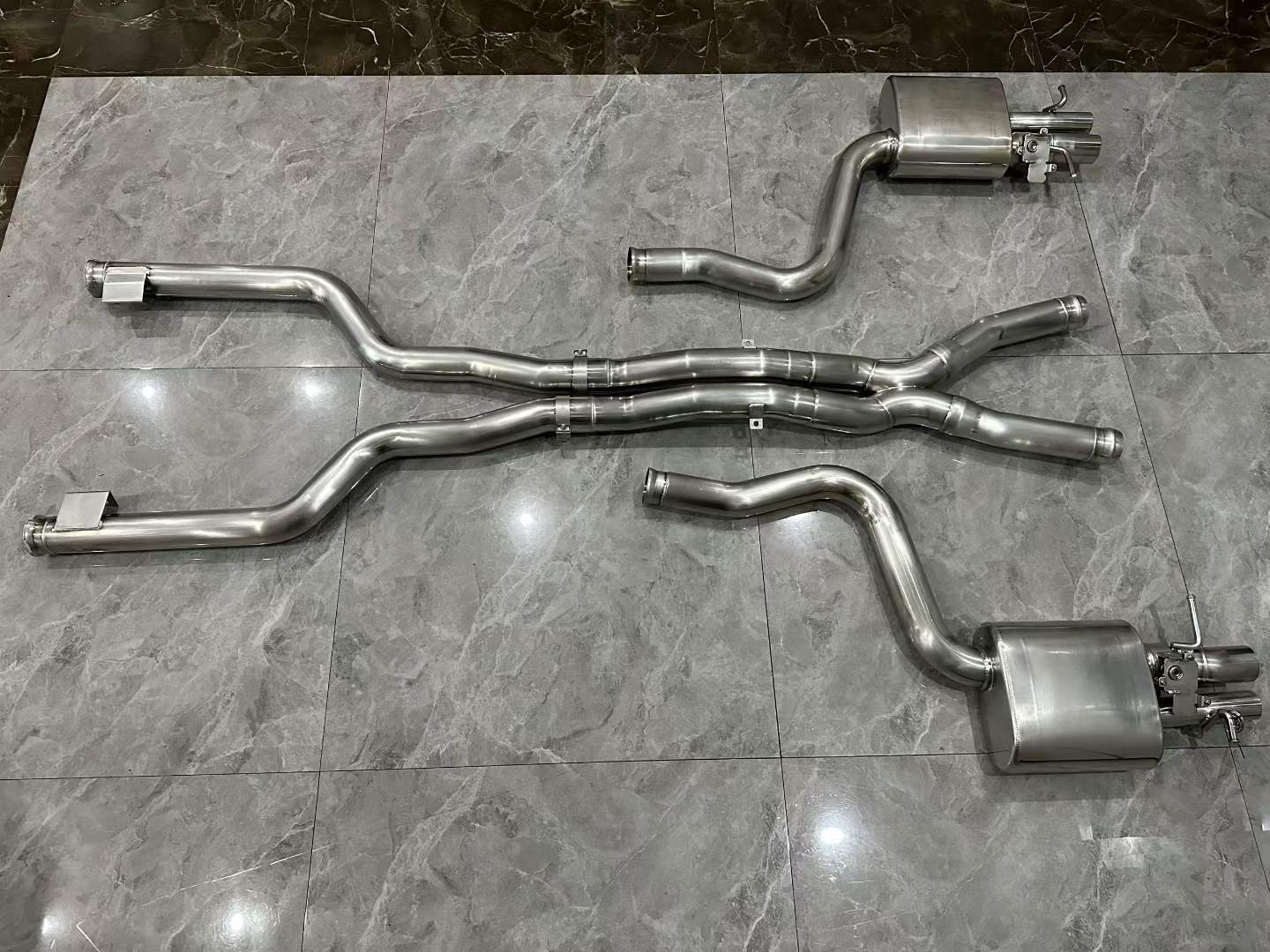 Mercedes-AMG C63/C63S (W205) Fi Valvetronic Cat-back Exhaust System - Pre-owned