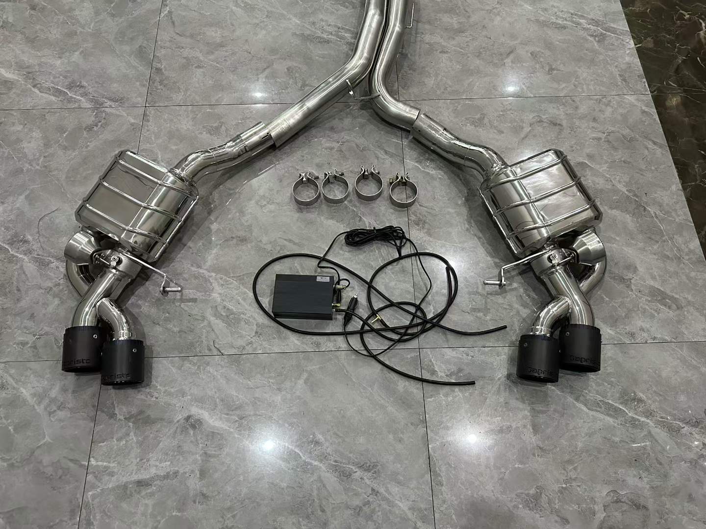 🇩🇪 Audi S4 (B9.5) Capristo Valvetronic Cat-back Exhaust System - Pre-owned