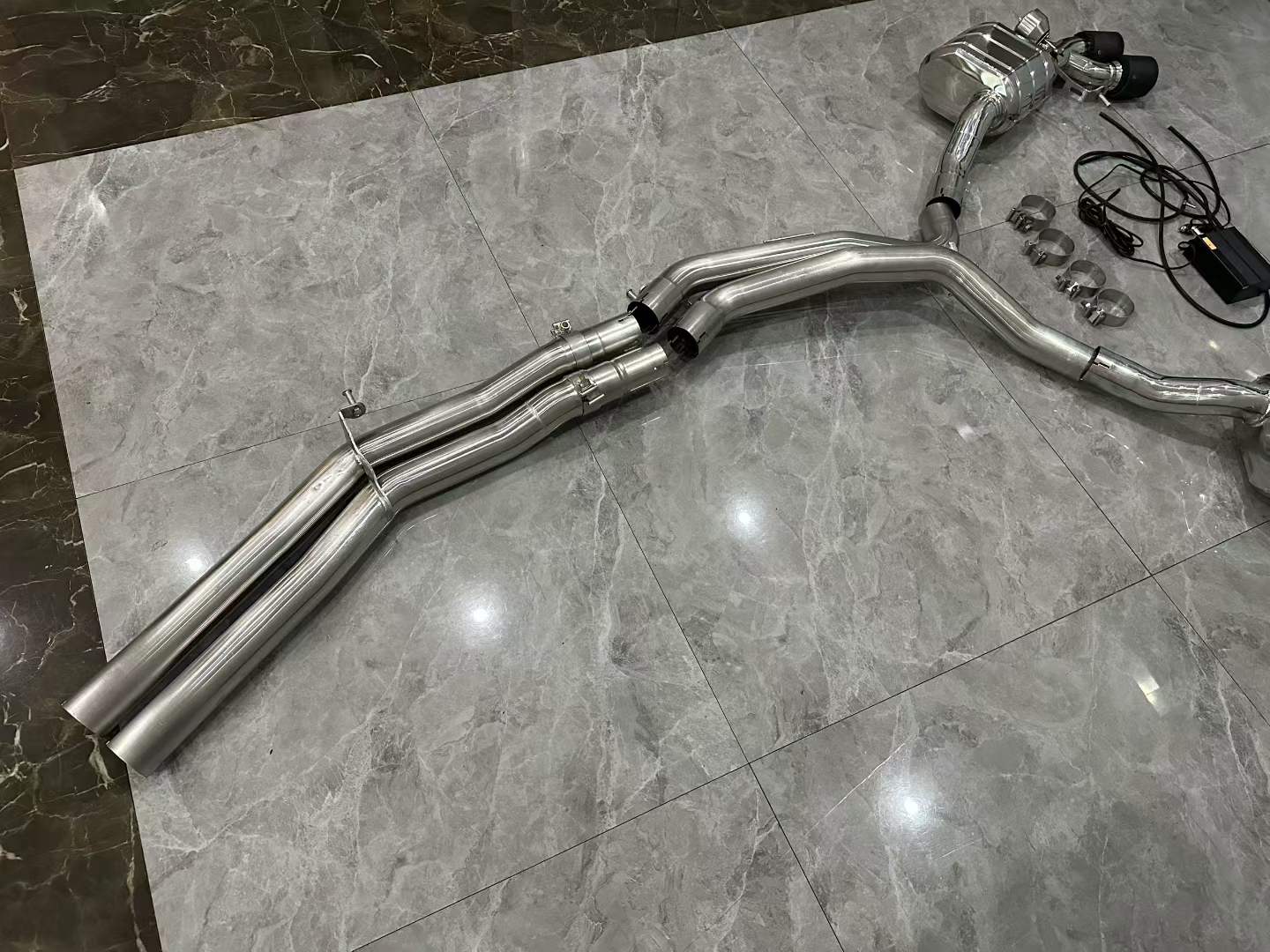🇩🇪 Audi S4 (B9.5) Capristo Valvetronic Cat-back Exhaust System - Pre-owned