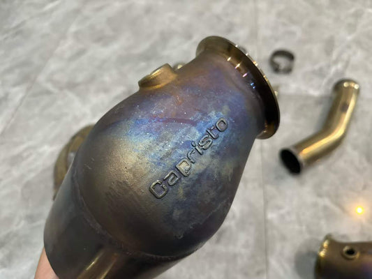 Mercedes-AMG C63 (W205) Capristo 250-Cell High-Flow Downpipes - Pre-owned