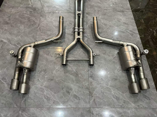 Porsche Panamera (970) Akrapovič Evolution Line Titanium Exhaust System - Pre-owned