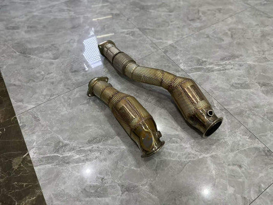 BMW M2 (G87) HJS 200-Cell High-Flow Downpipes - Pre-owned