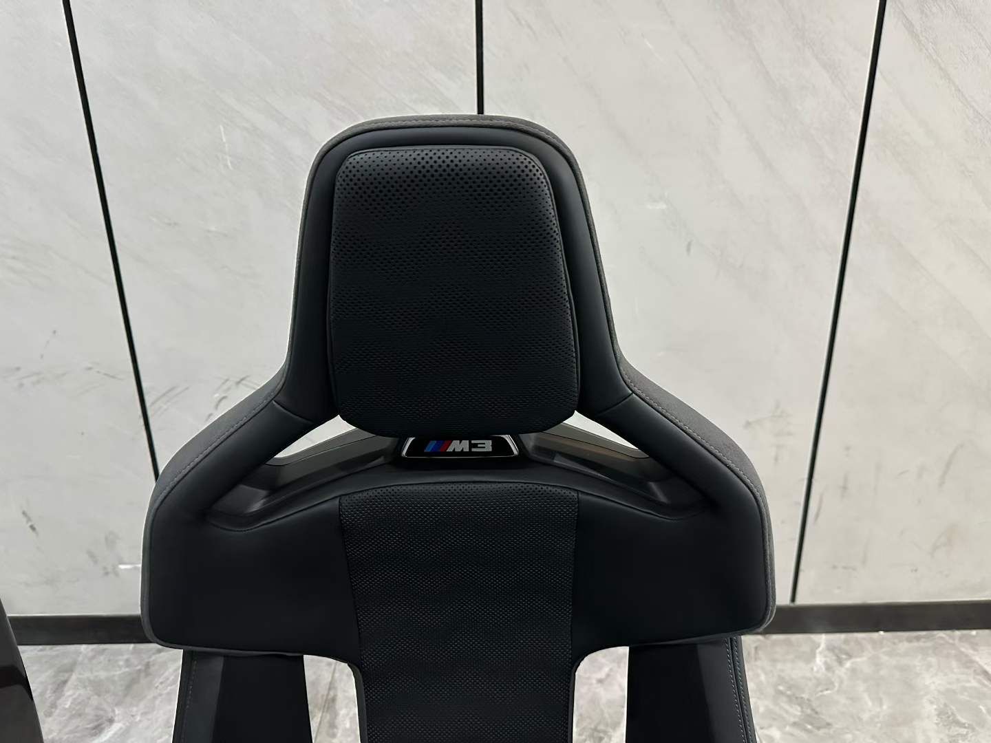 BMW M3 (G80) Genuine M Carbon Bucket Seats w/ PPF - Black Merino Leather - Pre-owned