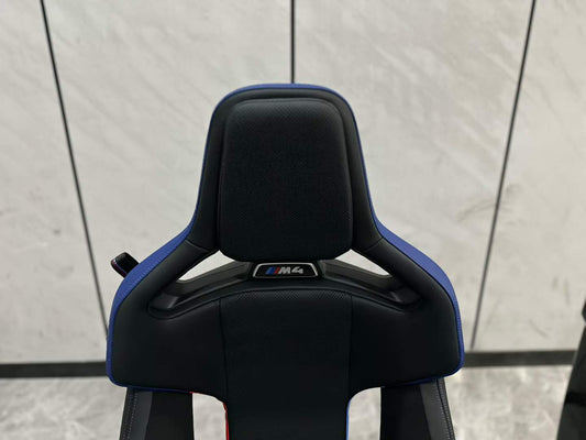 BMW M4 (G82) Genuine M Carbon Bucket Seats - "Tool Box" Tri-Color Edition - Pre-owned