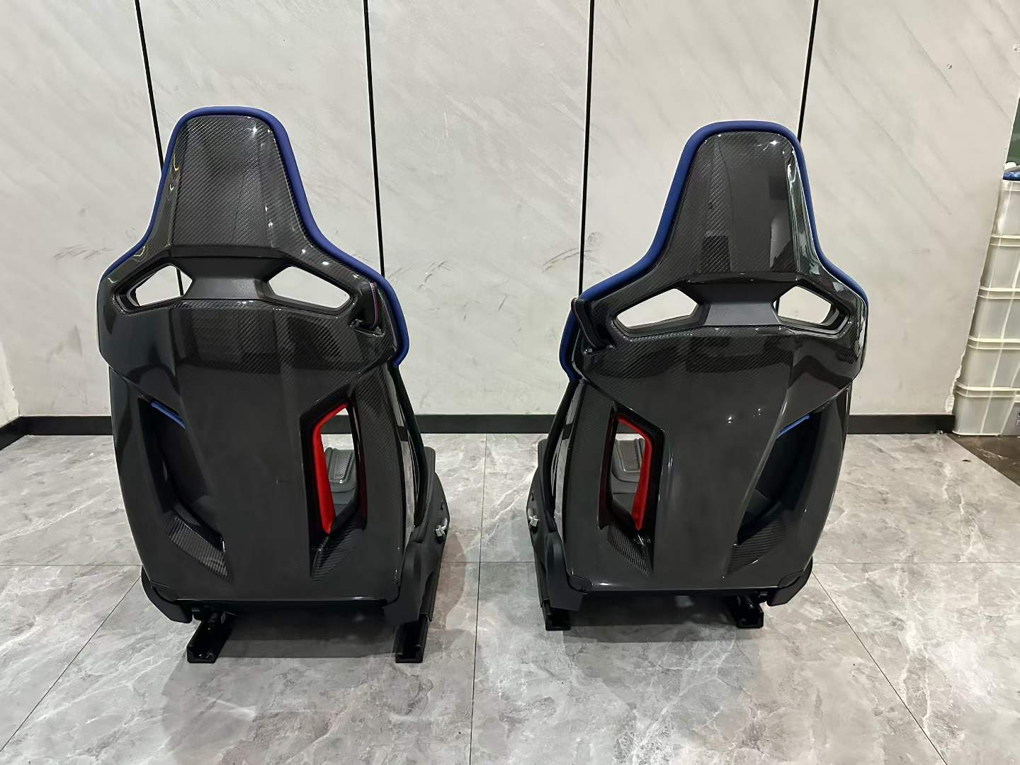 BMW M4 (G82) Genuine M Carbon Bucket Seats - "Tool Box" Tri-Color Edition - Pre-owned
