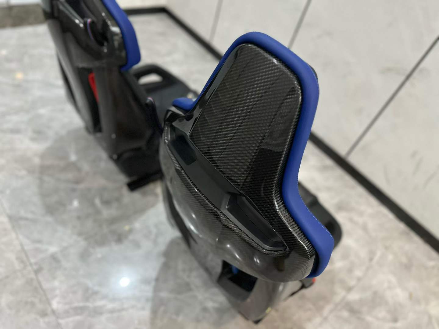 BMW M4 (G82) Genuine M Carbon Bucket Seats - "Tool Box" Tri-Color Edition - Pre-owned