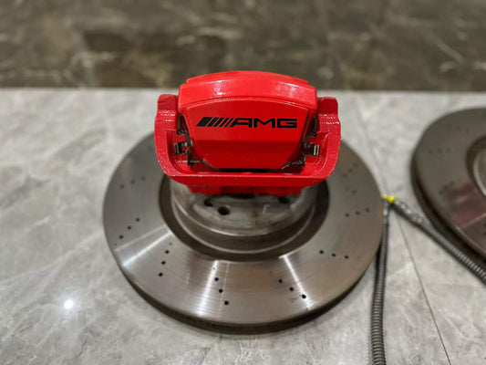 Mercedes-AMG G63 (W464) Genuine High-Performance Brake System - Red Calipers - Pre-owned