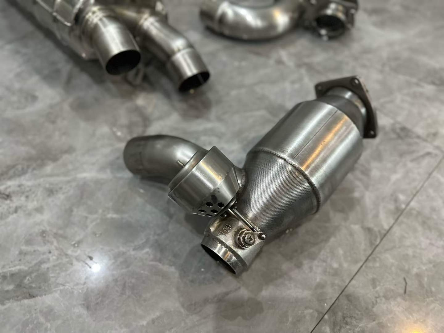 Porsche 911 Turbo 997.2 Capristo Exhaust System Valved w/ High-Flow Downpipes - Pre-owned