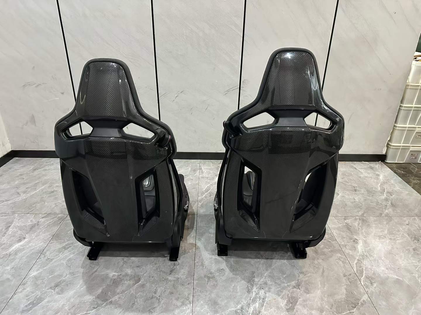 BMW M4 (G82) Genuine M Carbon Bucket Seats Black Merino Leather - Pre-owned