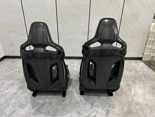 BMW M4 (G82) Genuine M Carbon Bucket Seats Black Merino Leather - Pre-owned