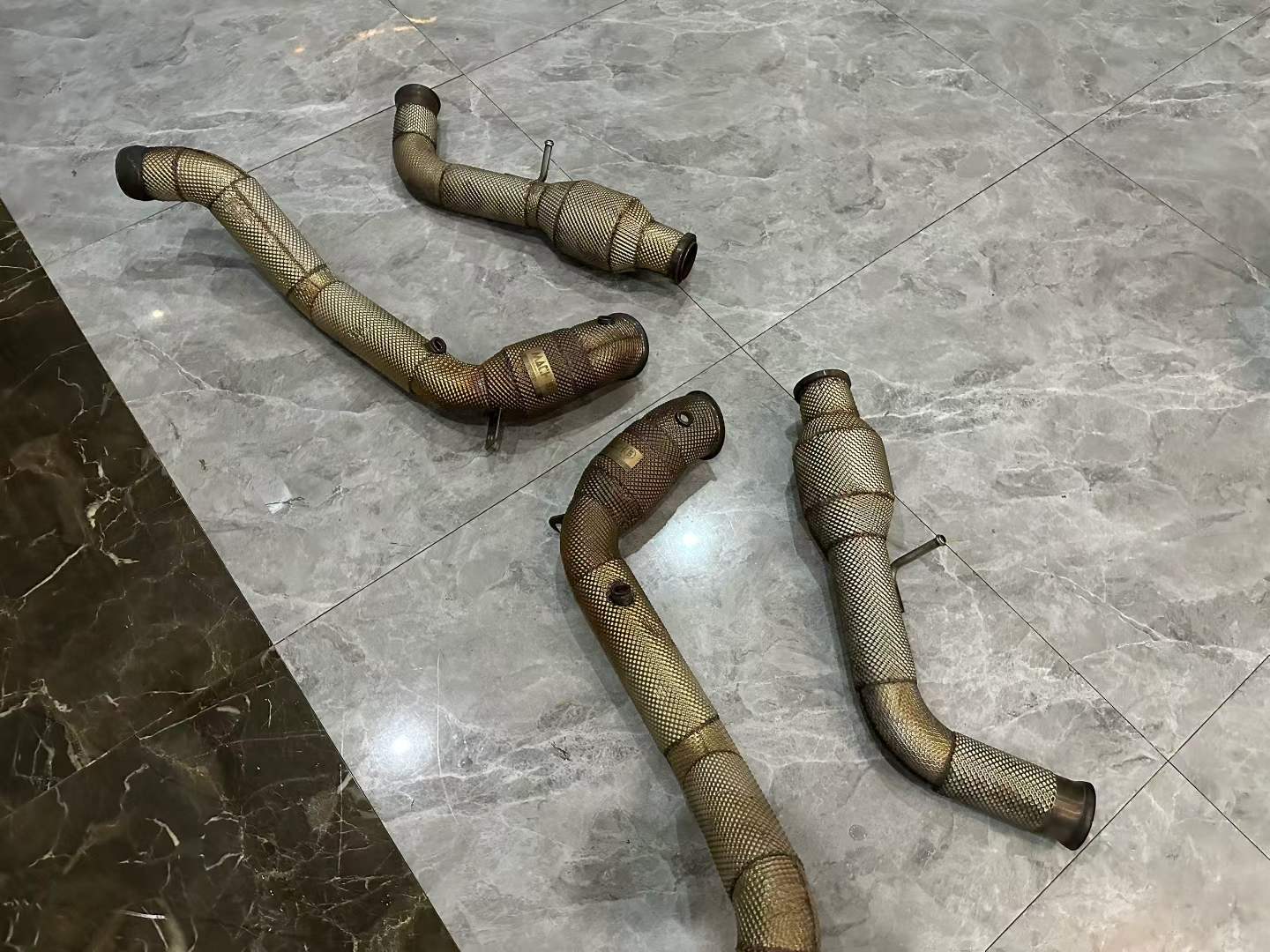 Mercedes-AMG G63 (W464) Mach5 High-Flow 200-Cell Downpipes w/ Front Pipes - Pre-owned