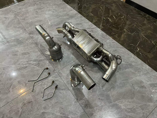 Porsche 911 Carrera (992) Capristo Exhaust System Valved w/ High-Flow Cats - Pre-owned