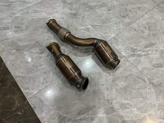 BMW M3 (G81) JBOM Super 100-Cell High-Flow Downpipes - Pre-owned