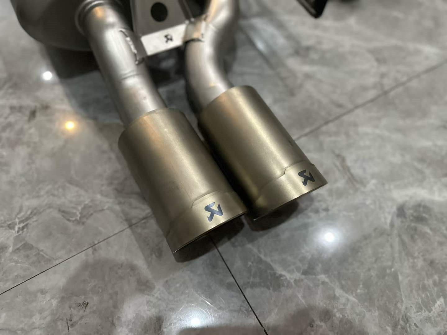 BMW M3 (E92) Akrapovič Titanium Evolution Line Exhaust w/ Titanium Tips - Pre-owned